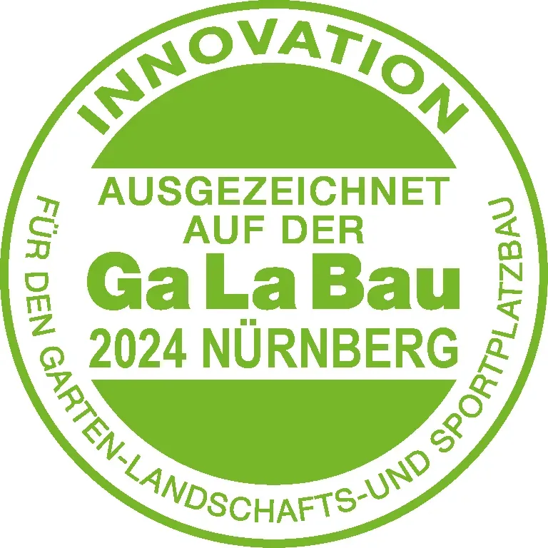 Ausgezeichnet als Innovation auf der GaLaBau 2024 in Nürnberg